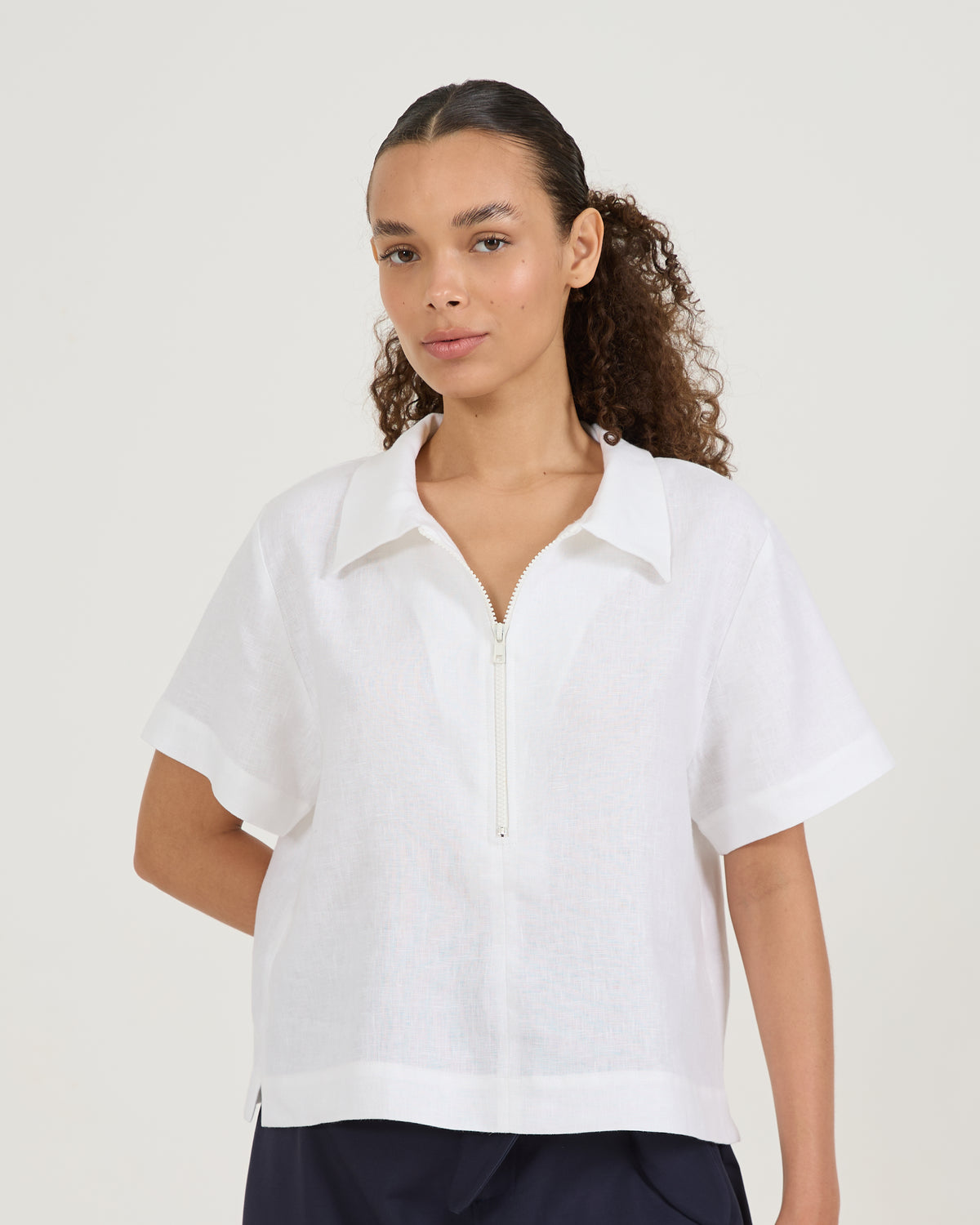 Camisa Polo Zíper
