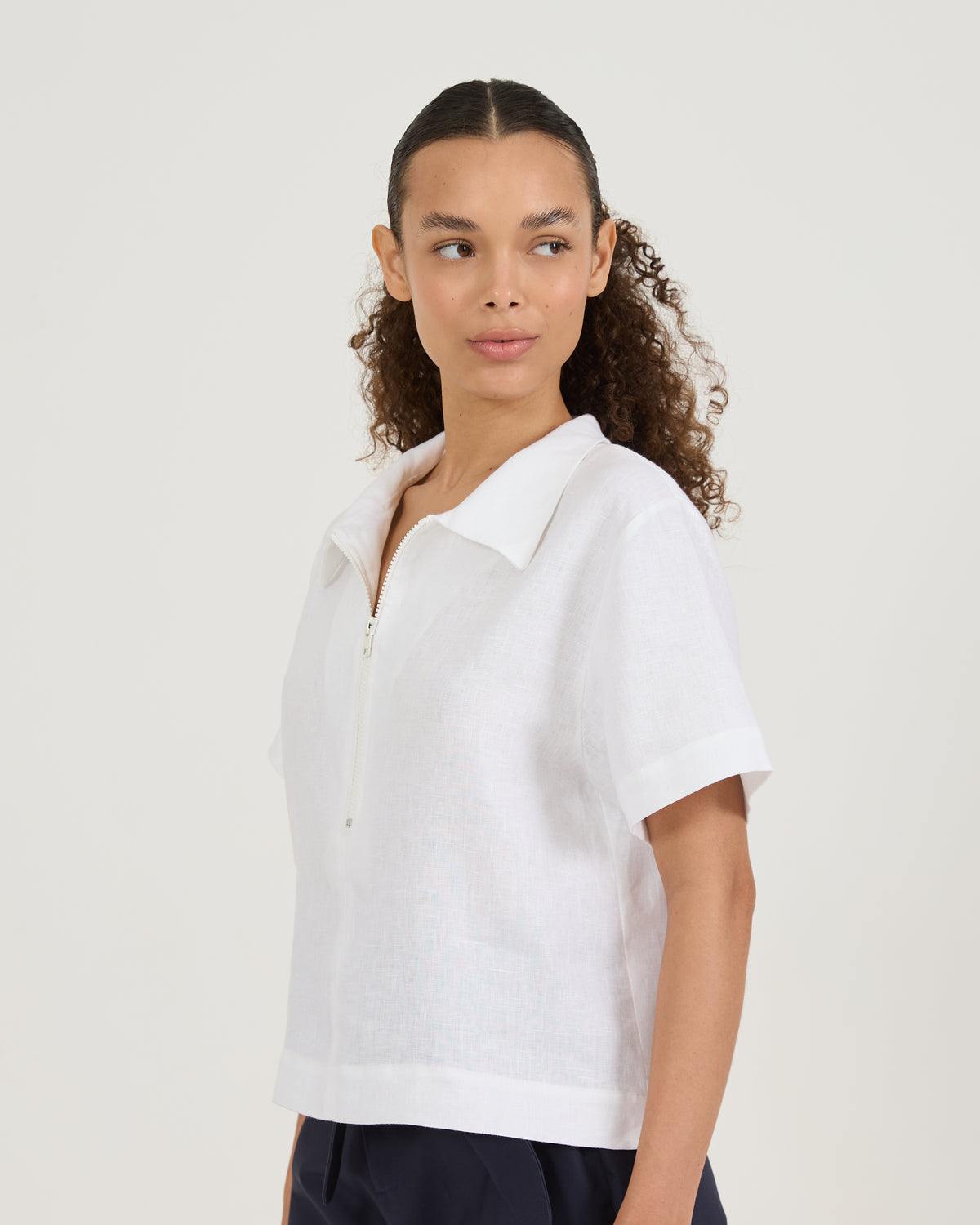 Camisa Polo Zíper