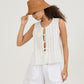 Blusa Pregas Cordões