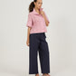 Camisa Gola Curta Stripes