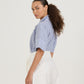 Camisa Gola Curta Stripes