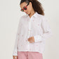 Camisa Bolsos Bordada Coração