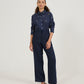 Camisa Bolsos Bordada Star