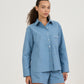 Camisa Longuete Bordada Mar