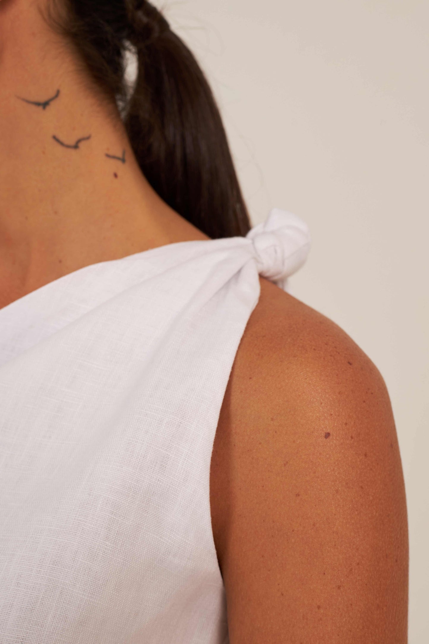 Blusa Nó Branca