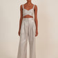 Cropped Shine Prata