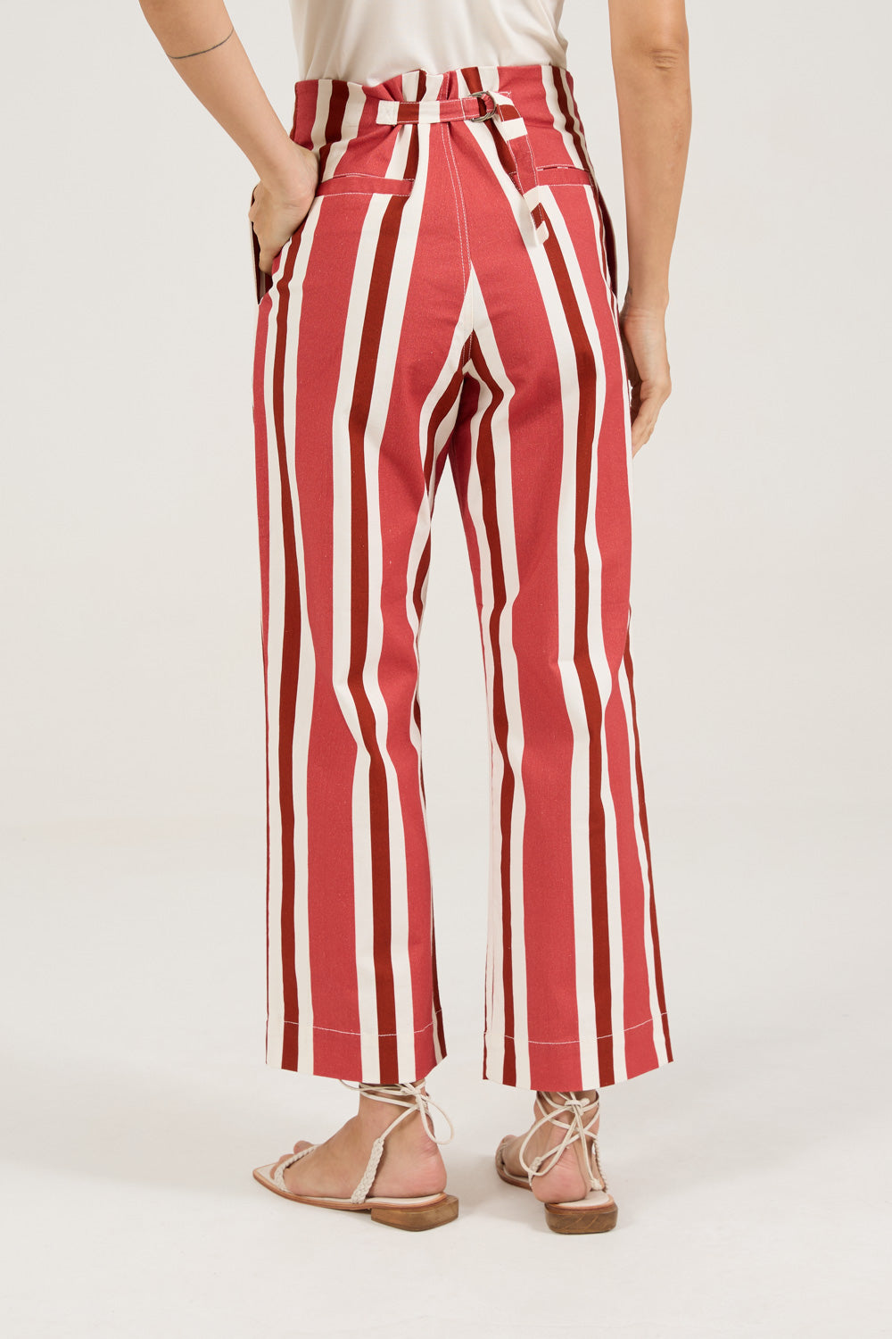 Calça Sarja Listras