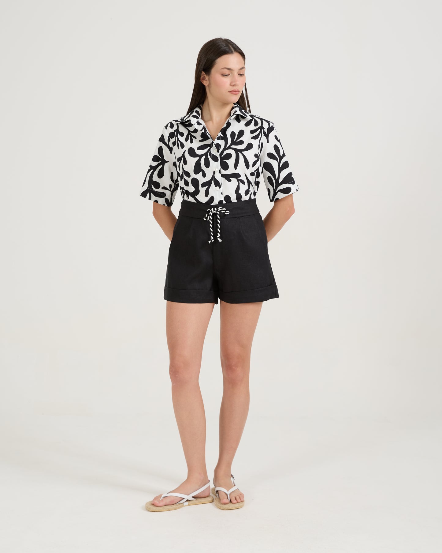 Short Rolotês PB Preto