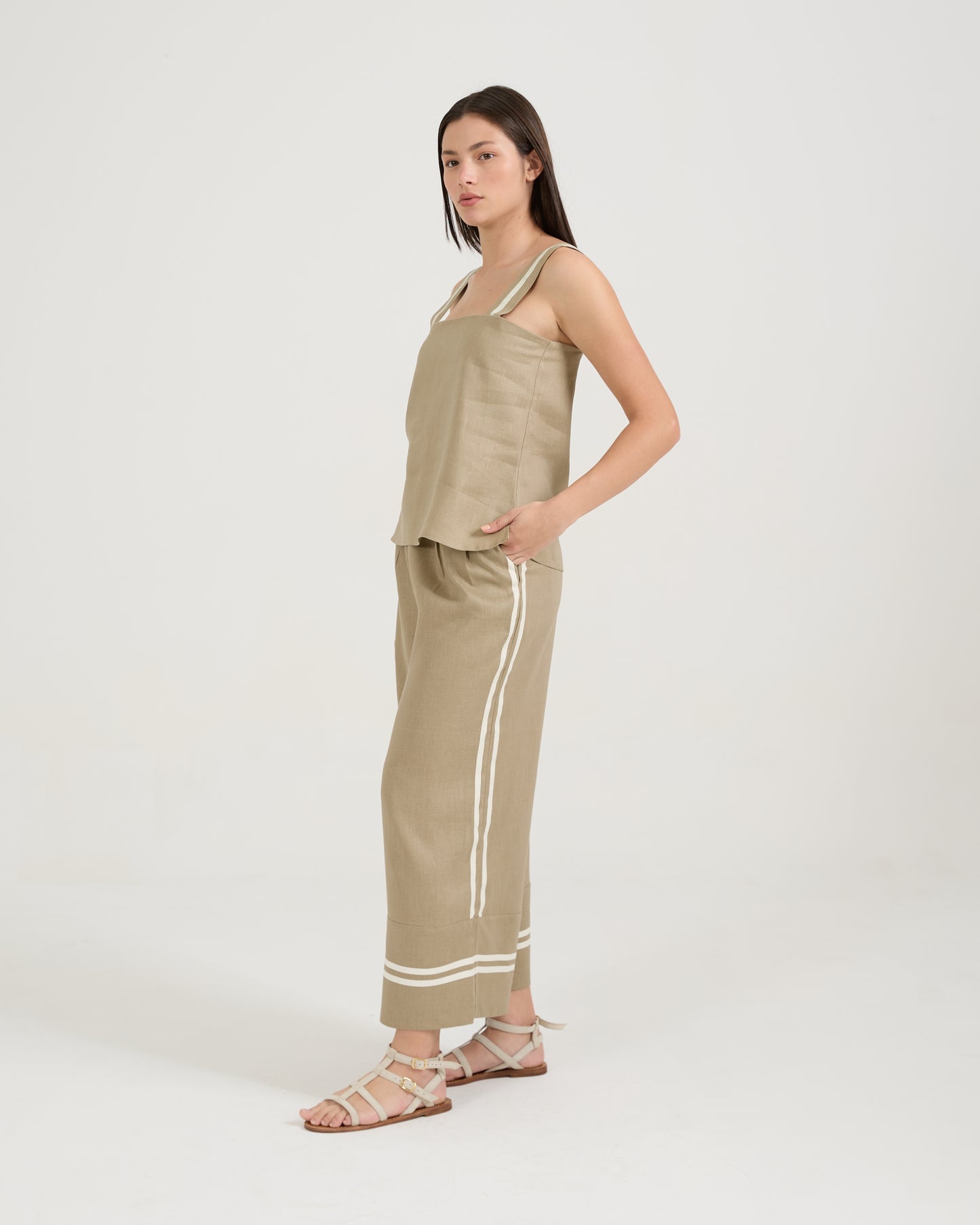 Pantalona Barra Cáqui