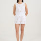 Blusa Palmeira Branca