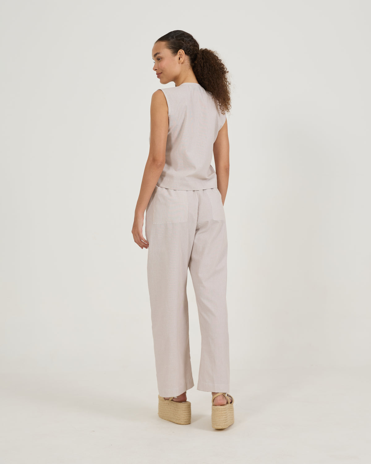 Blusa Zíper Listras