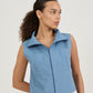 Blusa Zíper Gola